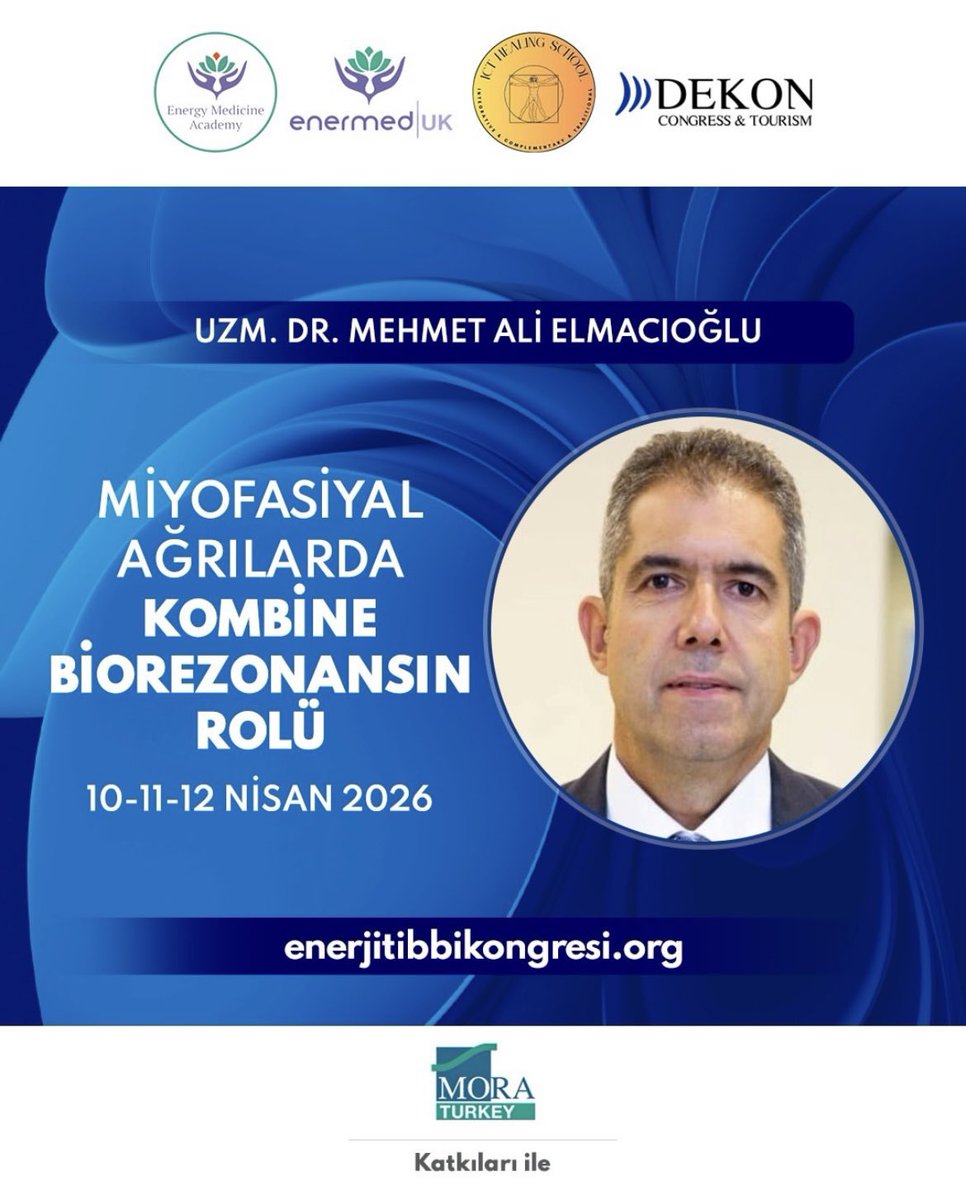 celebidilsad's tweet photo. Our Energy Medicine Congress starts on April 10, 2026. 🙏♥️🎉 You can still register; https://t.co/t7MxiyhtgH 🕊️🦋✨🍀 #wellness #integrativehealth #moratherapy #edtsağlıkteknolojileri #healthyliving https://t.co/cjIodlQpQH