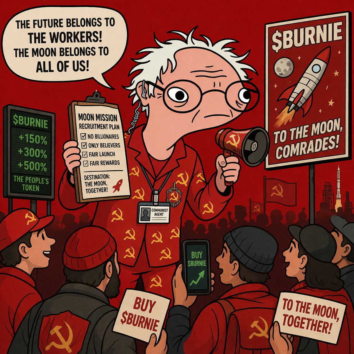 I swear, i really love this $burnie memes 🤣

Comrades, Moon Mission Activated 🚀