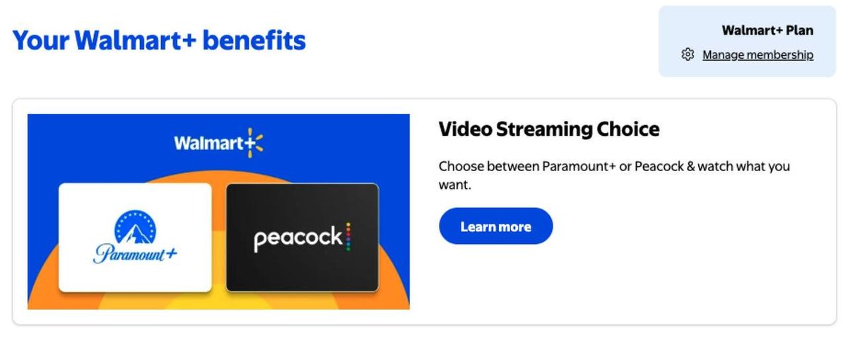 🎬🍿 UNLIMITED FREE STREAMING! #ad

Get Paramount+ OR Peacock FREE when you have Walmart+ 🙌
Already a Walmart+ member? Just click and choose your subscription
Your streaming stays FREE as long as you keep Walmart+ 💙

🛒 New to Walmart+? Start with a 30-day FREE trial 👇
👉