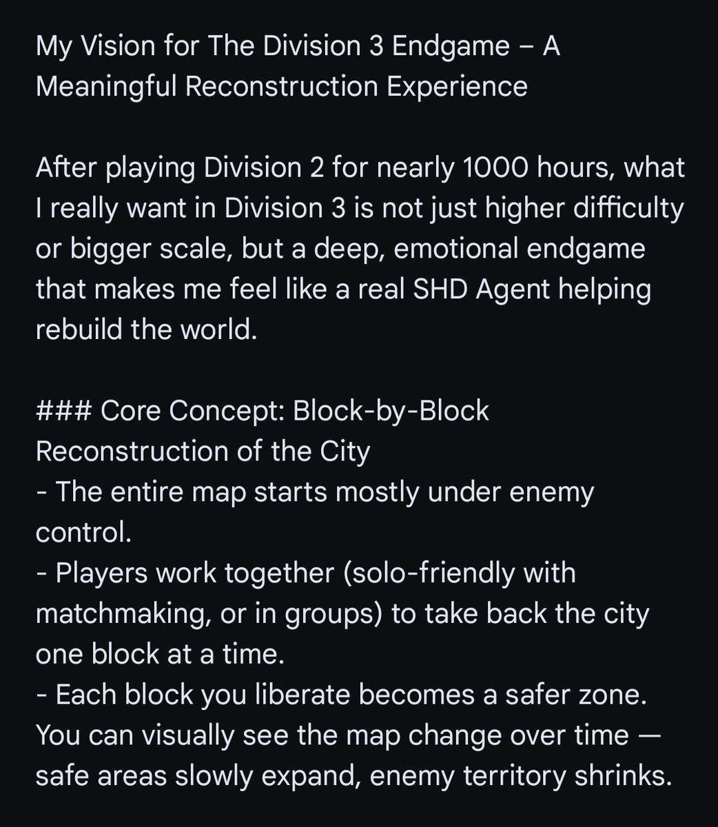 kangaerudai's tweet image. My wish
#TheDivision3 #TheDivision #DivisionFeedback #TheDivision2 #GameSuggestions #Ubisoft