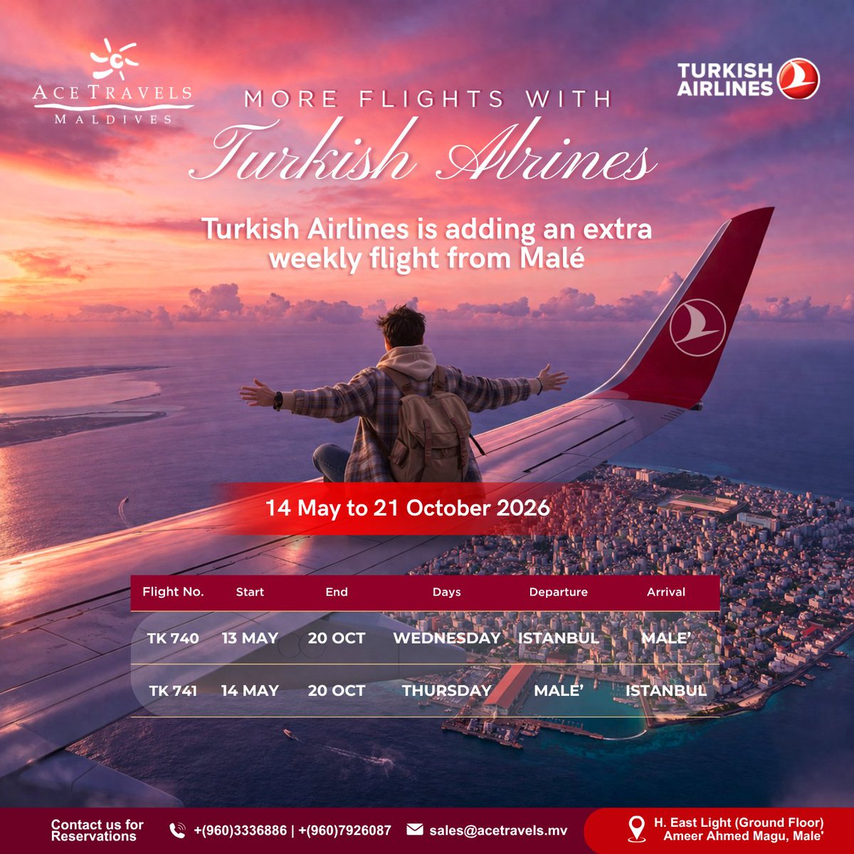 Ace Travels Maldives tweet media