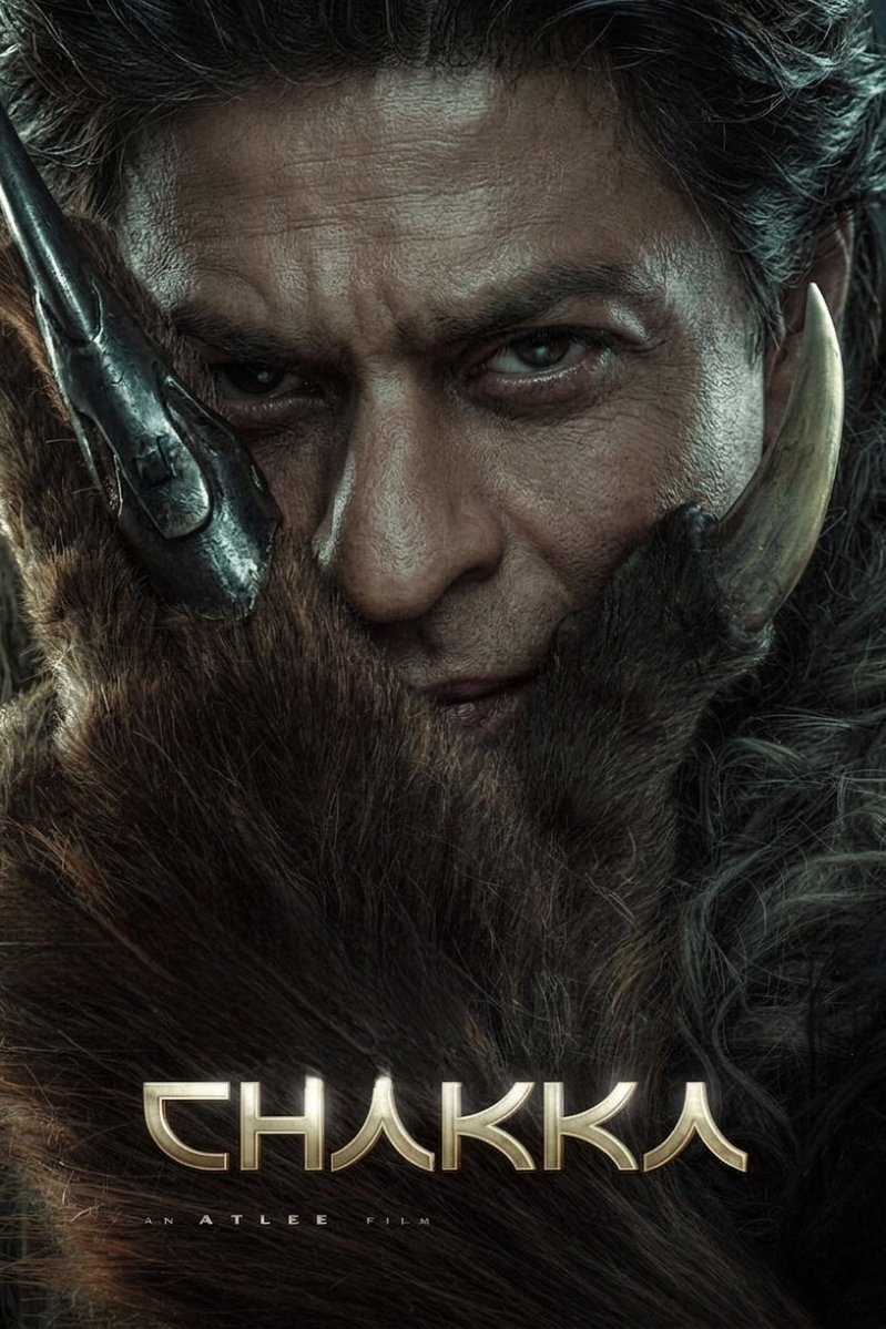 #Raaka poster Feat. #ShahRukhKhan.🔥
Only SRK would have done justice to this role