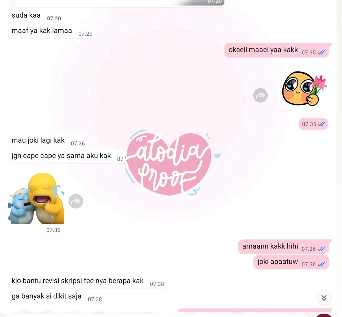 periewinkIe's tweet photo. ꒰ ★ ꒱ testimoni joki tugas by 𝒜lodia 
— •   ( pindahin jurnal ke template ) 
 🐰sent 🥣

. . thank you ! ୨୧ https://t.co/Cv4i9AvOmo
