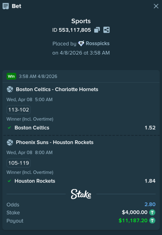 Ross picks tweet media