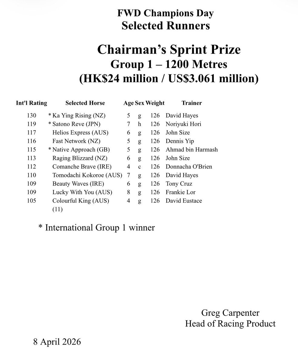 HKJC Racing tweet media