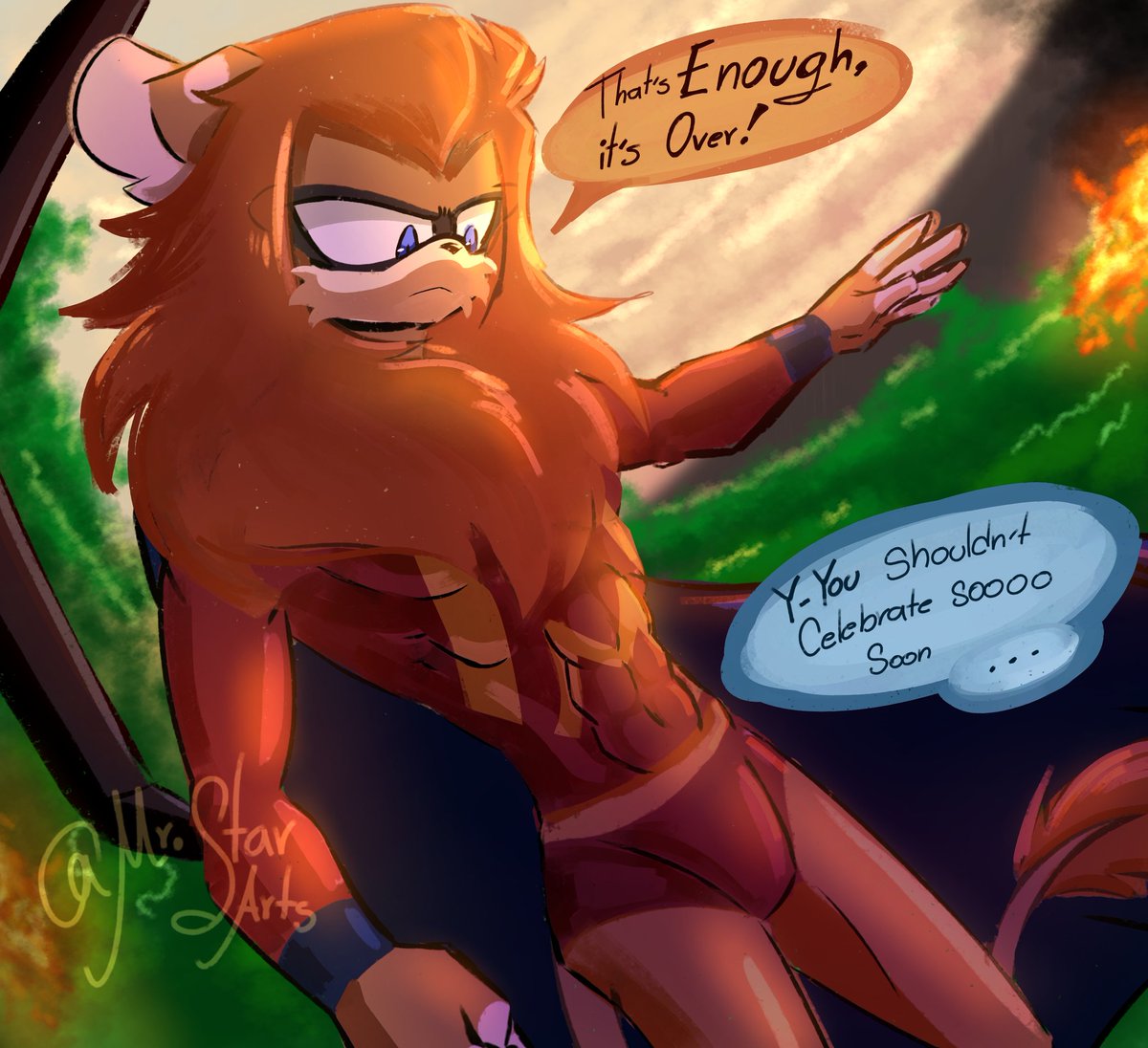 Mr_StarArts's tweet photo. What better way to bring you the latest Supers with scenes before the tragedy... #Metaman gained confidence from his enemy thanks to his great monologue. #theincredibles #syndrome #losincreibles #AU https://t.co/J562qDwRS3