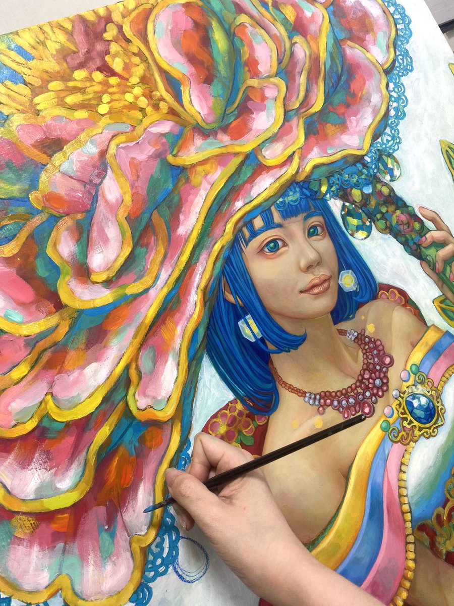 🌷絵画制作🌷