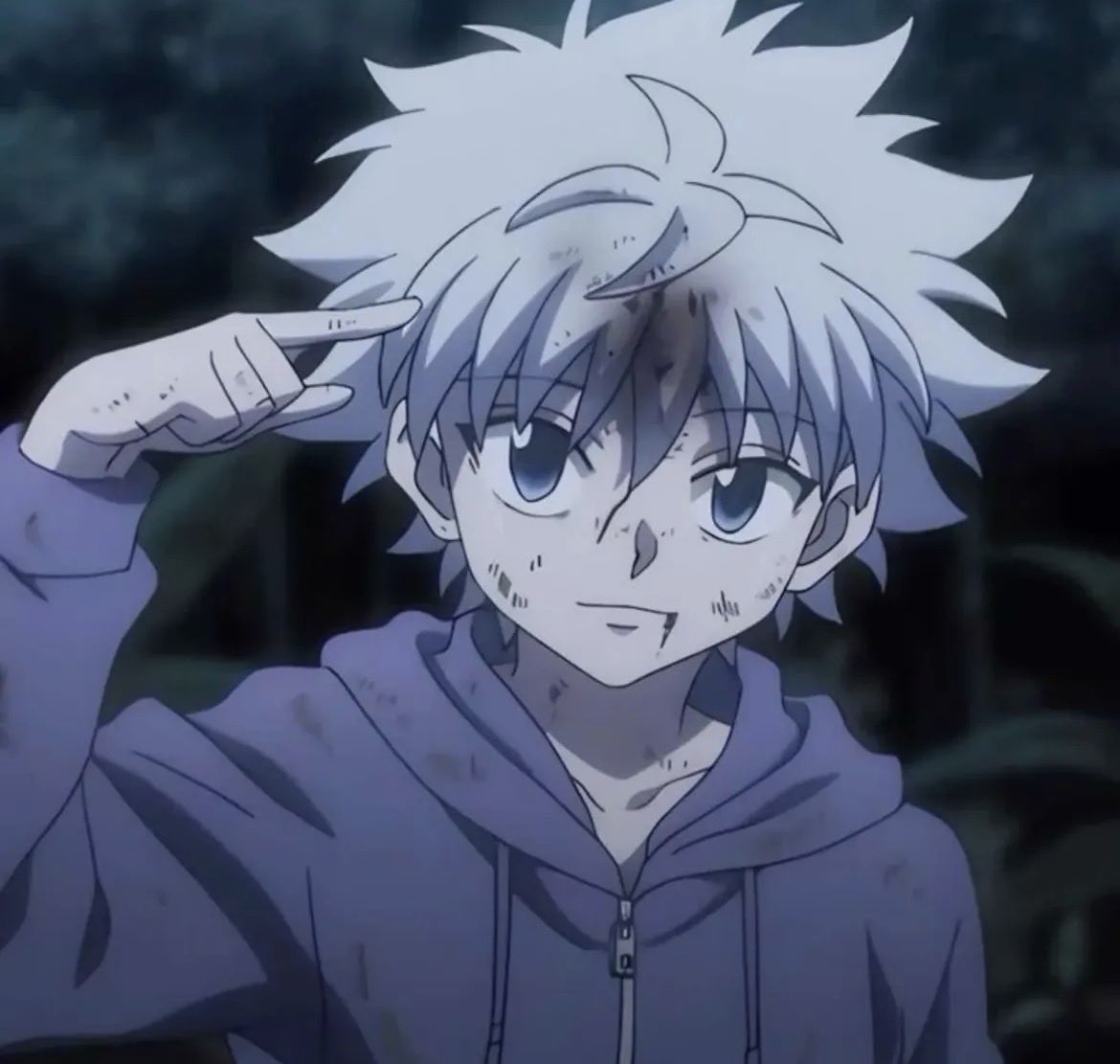 lujazbik's tweet image. I wonder who these writers got the inspiration from 
Killua, Gabimaru and Rudo are the same person. Nobody can convince me they ain’t lol.