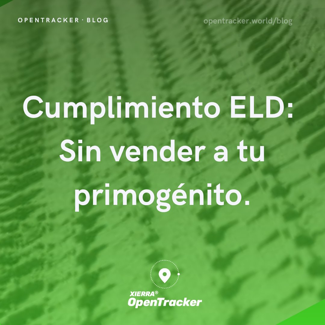 XIERRAinfo's tweet image. Cumplimiento ELD: Sin vender a tu primogénito.

opentracker.world/blog/#eld-comp…

#opentracker #eld #fleet #hoursofservice #trucking #compliance #fmcsa