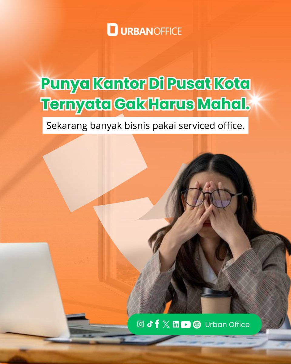 urbanofficecoid's tweet photo. Bisnis berkembang, tapi kantor masih ribet?

Pakai serviced office dari Urban Office, siap pakai, fasilitas lengkap, tinggal kerja &amp; fokus ke bisnis. ✨

Saatnya upgrade tanpa ribet.

#urbanoffice #servicedoffice #workspacesolution https://t.co/XWLVGW2Oaw
