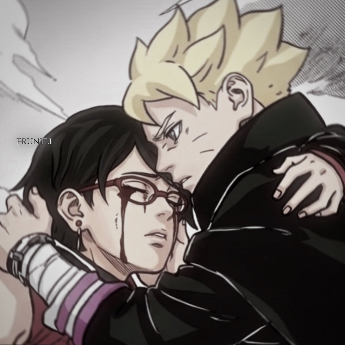 fruntli's tweet image. My baby

#boruto #sarada #borusara