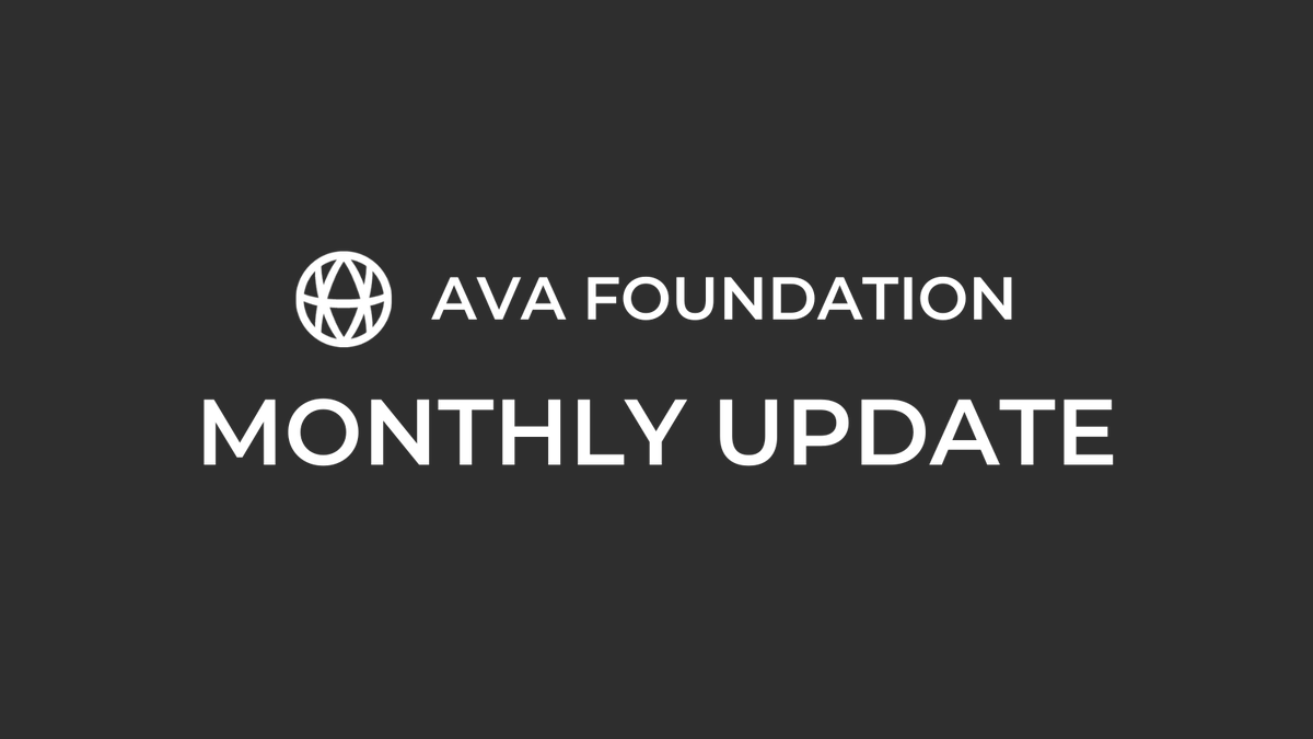 AVA Monthly Update: March 2026

Welcome to the AVA monthly update for March!

Read on for the key news across the AVA ecosystem in the past month and what’s coming up.

---

KEY EVENTS

🗓 Contributor Tasks LIVE: Contributor Tasks for the Ambassador Bonus &amp; AVA Smart Bonus are