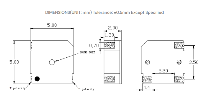 SherryChen1185's tweet photo. 🔊 SMD-5020 buzzer – ultra-compact 4.0×2.0mm, 4KHz, ≥75dB. Designed for SMT and tight PCB layouts.

📩 Sherry-Chen@jlg-sound.com
🌐 https://t.co/Z522XWeyBN

#jialigao #smdbuzzer #buzzer #electronics #smt #pcb #electroacoustic #miniature #sounddevice https://t.co/MwRdybx4mn