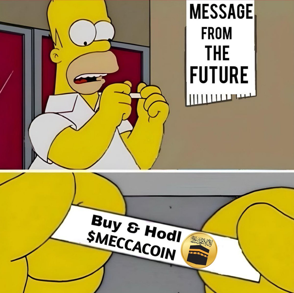Ironmind26964's tweet photo. @meccacoin_meme My entry 
@meccacoin_meme 
$MECCACOIN https://t.co/z7o7nNn7uA
