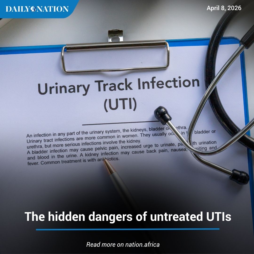 NationAfrica's tweet image. Half of women experience UTIs, but recurring infections reveal deeper treatment challenges and hidden bacteria. Pharmacy access to antibiotics speeds treatment, yet complicated infections still require careful diagnosis and specialist care. #HealthyNation zurl.co/r6huD