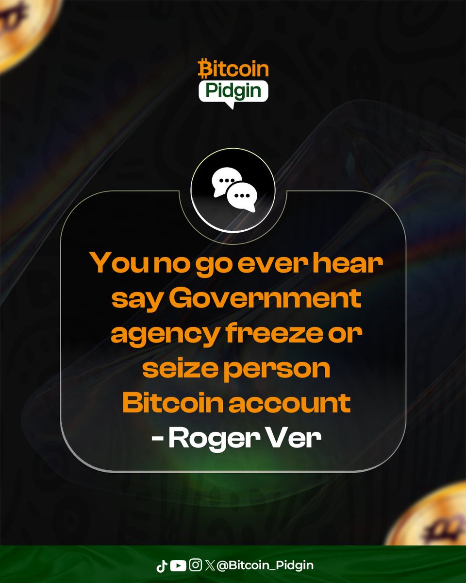 ₿ITCOIN PIDGIN tweet media