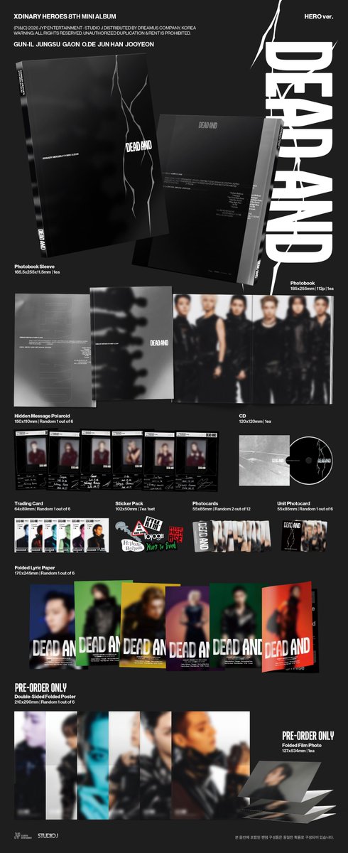 wonjaekstore's tweet photo. MY GO #XdinaryHeroes Dead And standard albums

1 album: RM34 (no EMS)

> 1 = random album (FCFS), buy 2 will get different versions
> more details = look at the pic
> DM to order/for more info

@XH_official #엑스디너리히어로즈 #pasarxh #pasarxdinaryheroes https://t.co/cHM3K4zzRo