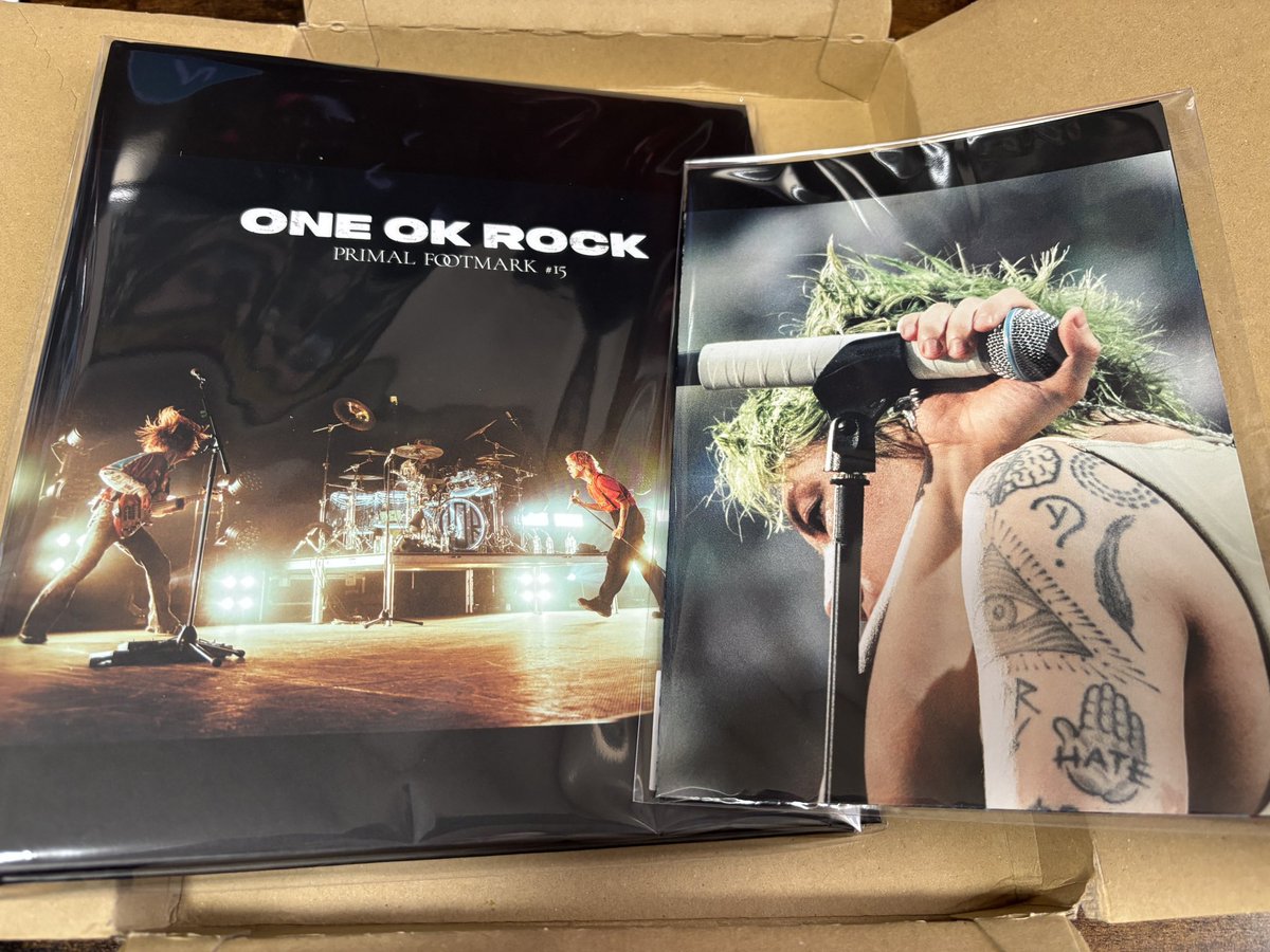 ワンオクのPRIMAL FOOTMARK 2026 が届いたぜ。FC的なのに入れる