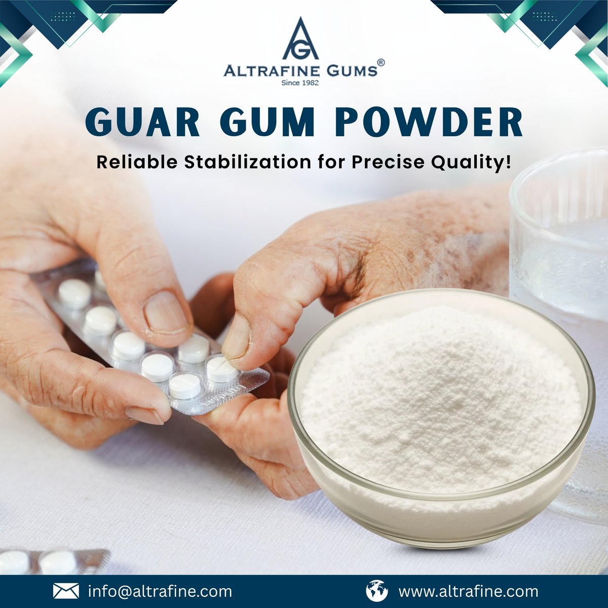 altrafinegums's tweet photo. Guar Gum Powder delivers strong thickening and emulsifying performance across food, pharma, and industrial applications.

For more details, Visit: https://t.co/zYHXCVSr4Y

#AltrafineGums #GuarGumPowder #GuarGum #ReliableStabilizer #ConsistentQuality #FoodAdditives https://t.co/sORjEhJfxK