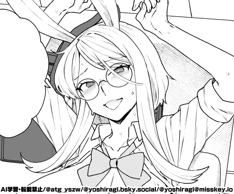 近々配信予定の「Delibunny vol.2 Usami's Day」の描き下ろし作業してます 