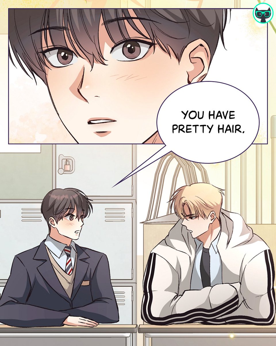 Tappy_toon's tweet image. Rumored troublemaker meets certified soft boy 🌼

New BL &amp;lt;My Dandelion Observation Log&amp;gt; now on Tappytoon! 

#Tappytoon #Webtoon #Manhwa #BL
