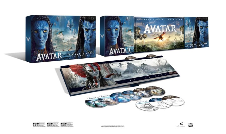hdnumerique's tweet image. 🔥🌿 Avatar : De feu et de cendres (2025) débarquera en 🇫🇷 le 24 juin en #UltraHD &amp;amp; Blu-ray. Précos lancées.
👁️INFO : hdnumerique.com/actualite/arti…
📀 Vaste choix au programme avec :
📦 Édition Fourreau #UHD + 2 #Bluray
🛡️ Steelbook Limité
🗃️ Coffret Trilogie (2009-2025) 9 disques.
👀