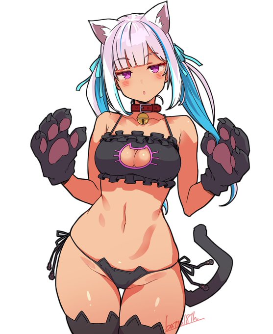 色々なおしたり弄ったり試したりしてたおまけの日焼け黒猫 