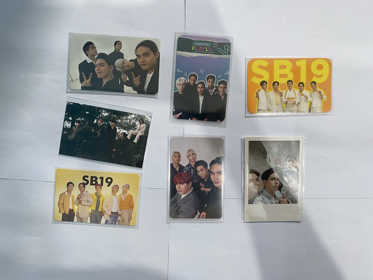 jiabigabby's tweet photo. Selling my sb19 photocards. Please dm me for the prices po. Thank you!

tags: sb19 ken pablo justin stell josh wakas at simula mahalima https://t.co/R2i8NskDbt