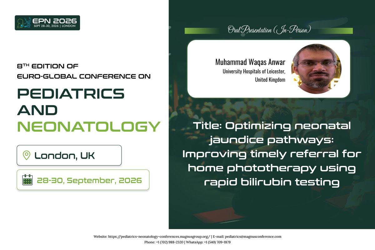 Pediatrics & Neonatology Event tweet media