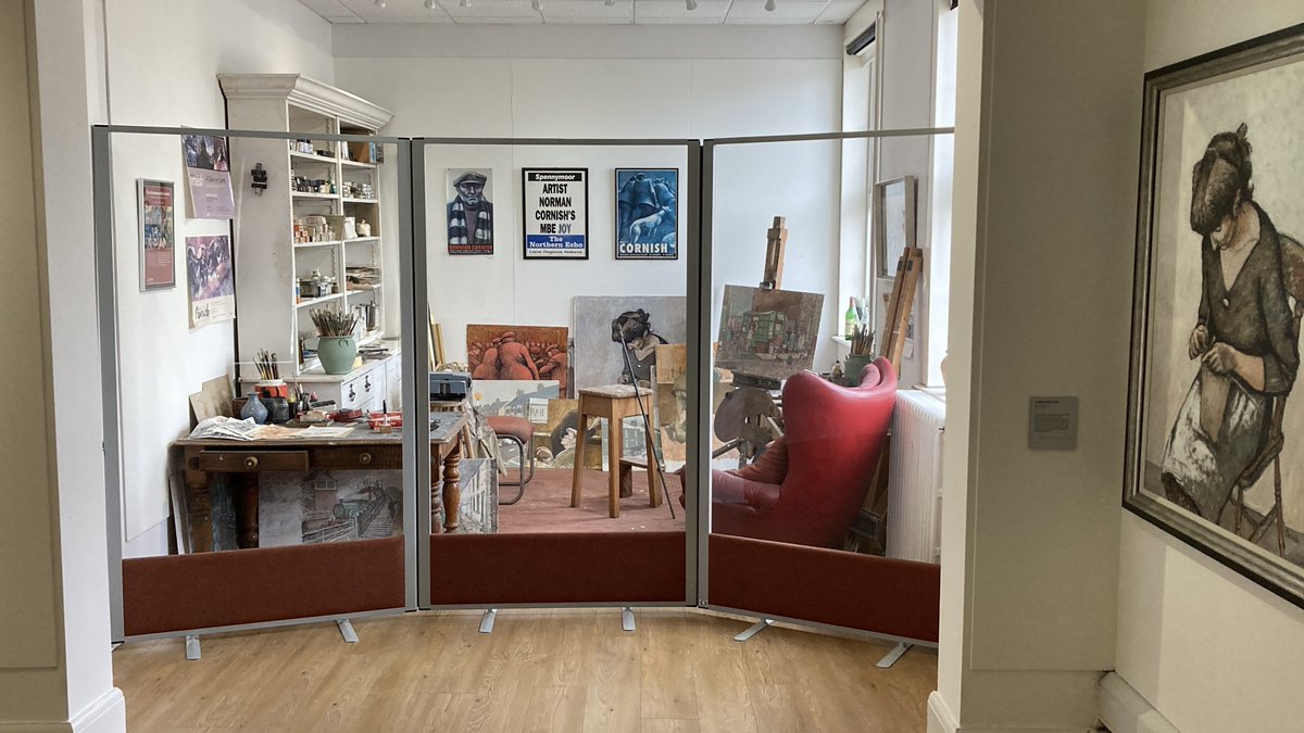 NormanSCornish's tweet photo. The Noman Cornish Coming Home exhibition at Spennymoor Town Hall has attracted over 45,000 visitors since 2016  and recently refreshed with new works from private collections https://t.co/xze3BAKSIB