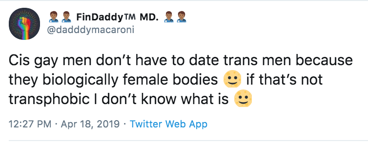 TransHomophobes tweet media