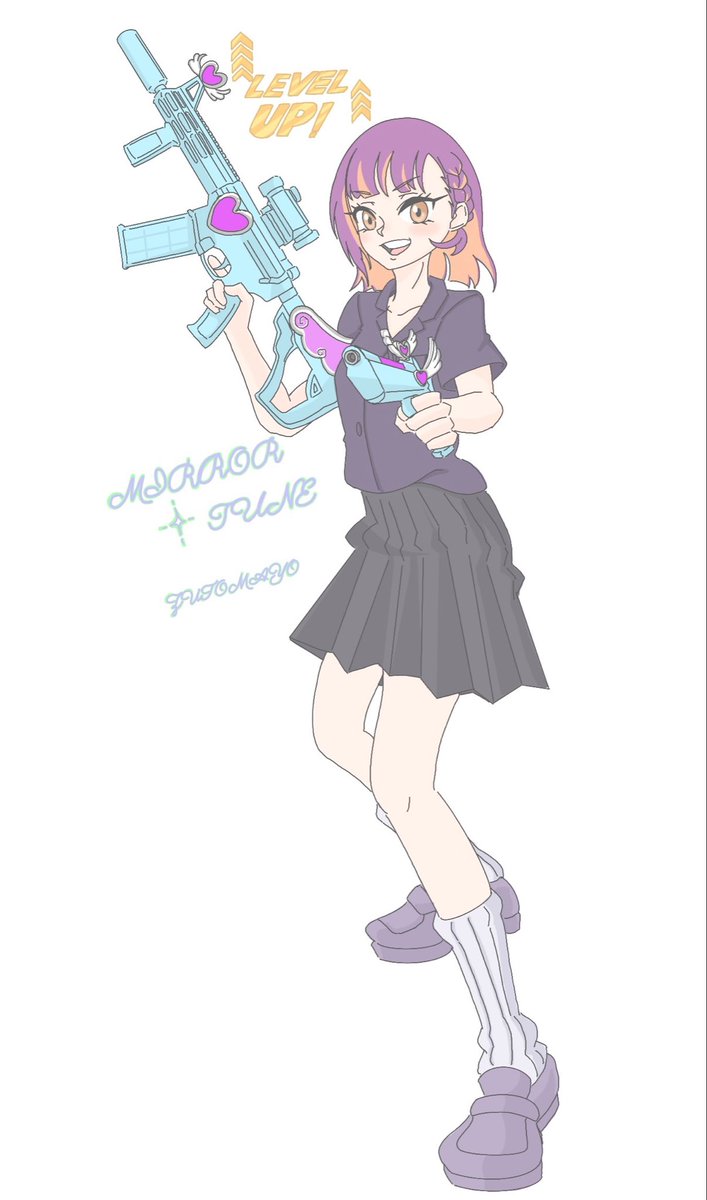 killgoHK's tweet photo. 🩷🔫￼￼
#ずとまよファンアート https://t.co/rKqd23VELb