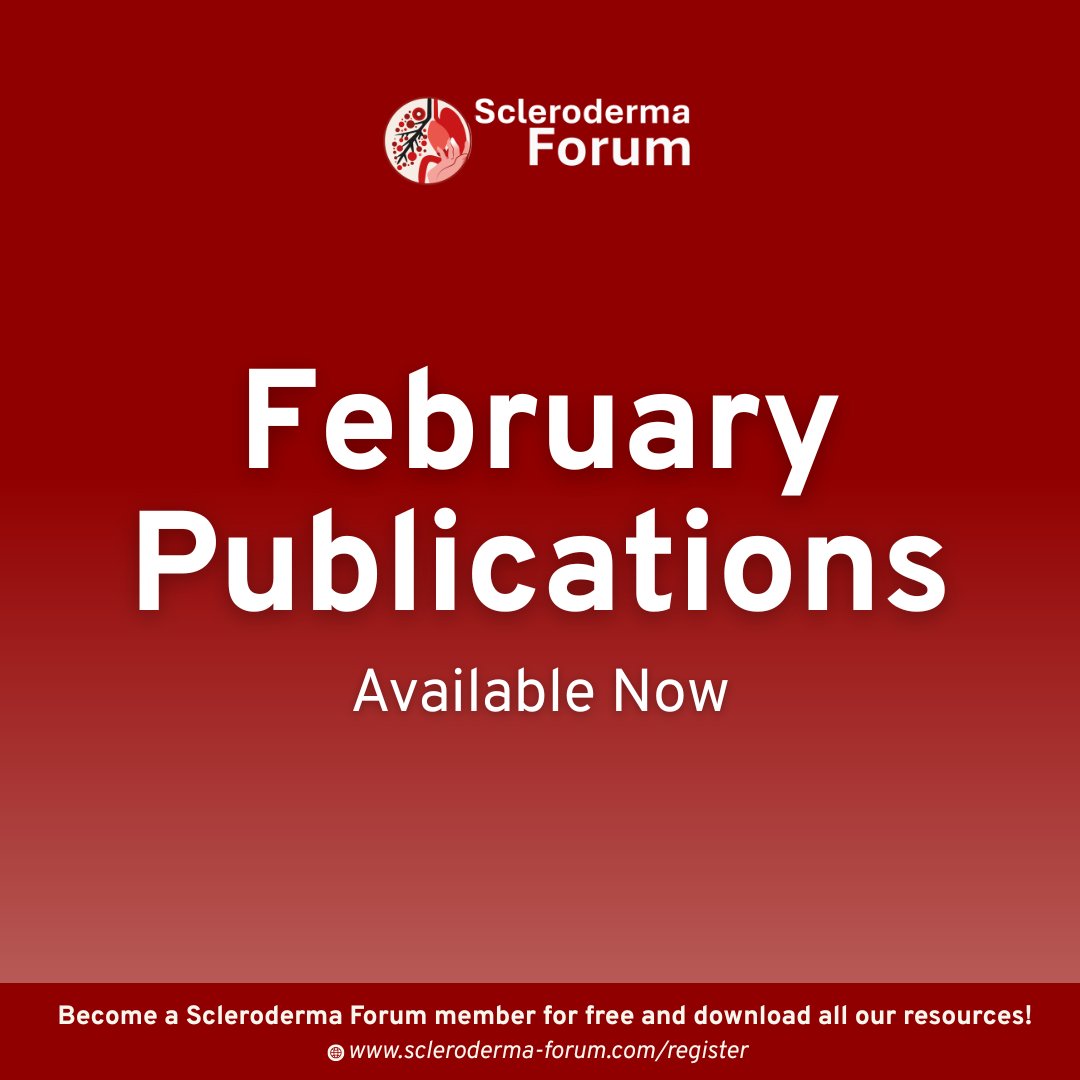 Scleroderma Forum tweet media