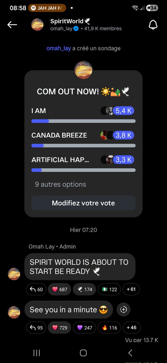 Beclara2's tweet image. I AM left the other songs in the dust🤣
That track took off and never looked back😃🎶💯

Go baby🚀🚀🔥

#clarityofmind
#IAM
#OMAHLAY