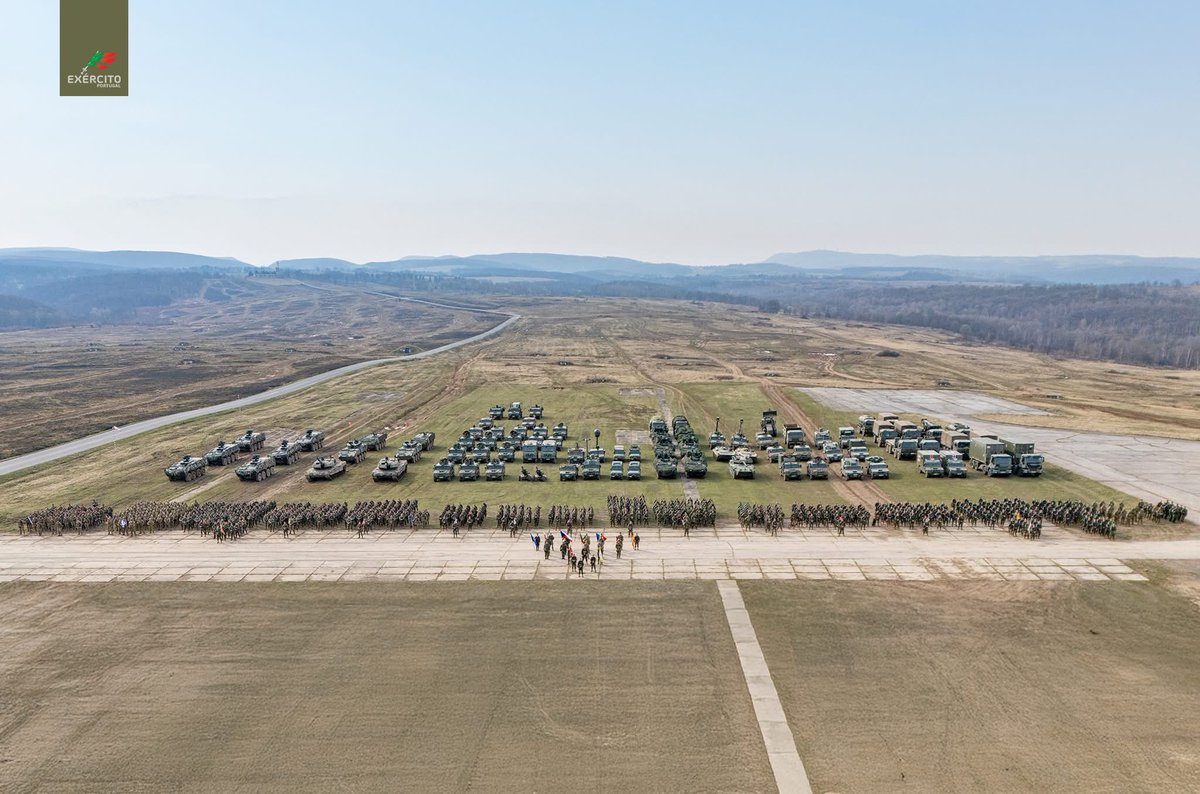 Exercito_pt's tweet photo. ⚔️ ALERTEX I-26 | Prontos em ambiente multinacional

🪖 A 4.ª Força Nacional Destacada na Eslováquia participou no Exercício ALERTEX I-26, na Military Training Area – Lešť, contribuindo para a avaliação da prontidão operacional da Multinational Brigade Slovakia. https://t.co/2CHzMVNaNB