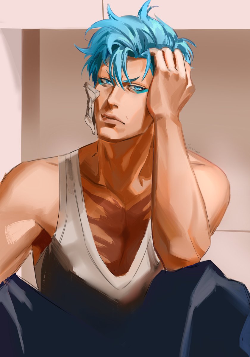 DARKINBOW's tweet photo. #BLEACH #grimmjow https://t.co/DTPVCJs9Th