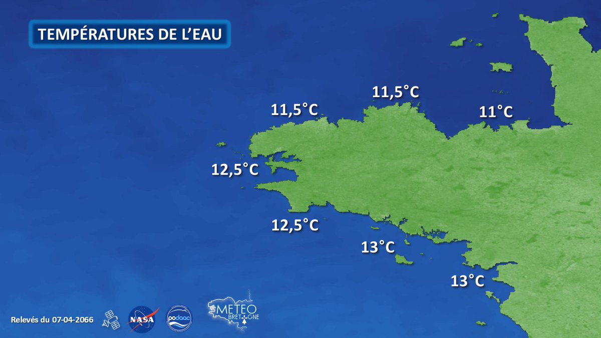 MeteoBretagne's tweet image. #Bretagne #température #mer
🌡️🌊La température de l'air s'annonce très élevée ce mercredi mais la mer reste fraîche⤵️
meteo.bzh/actualite/quel…