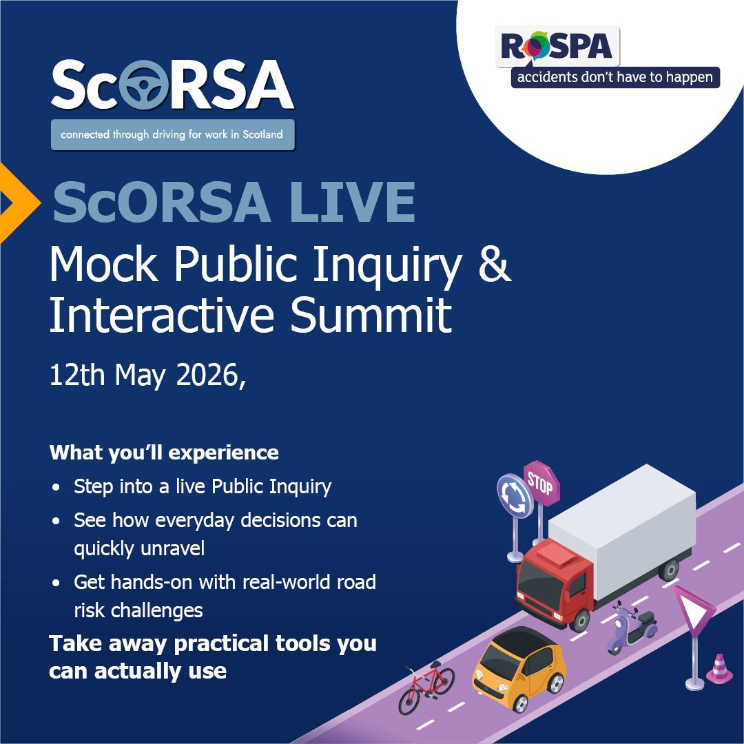 Scottish Occupational Road Safety Alliance tweet media