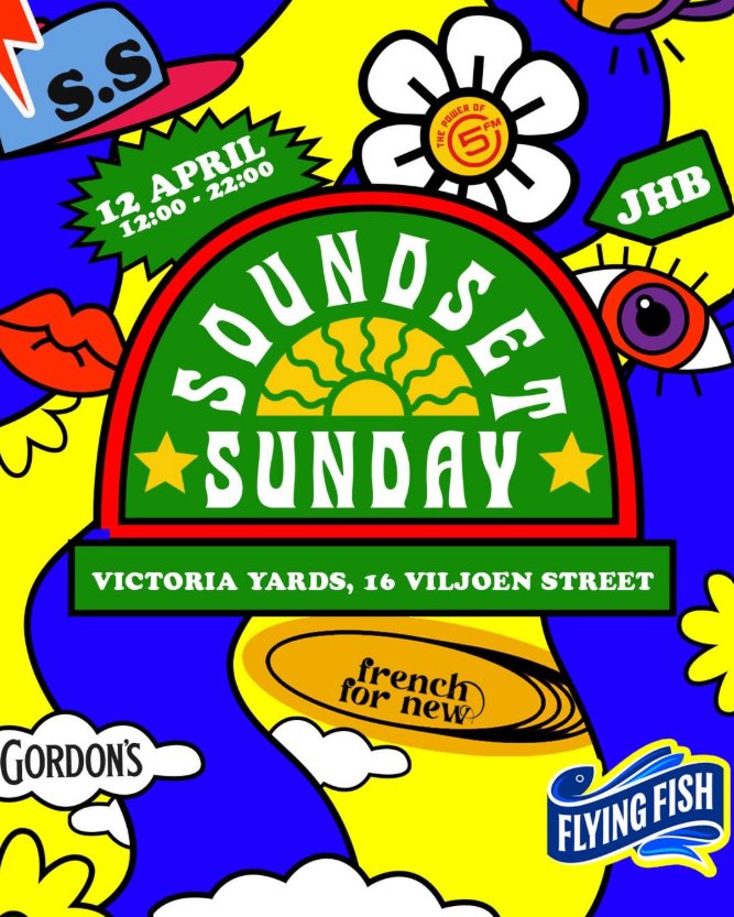 5FM's tweet photo. Soundset Sunday is wrapping up the season with a bang this Sunday, 12 April at Victoria Yards ๐ฅ
Wanna pull up to the final paaaardy with your crew?
Tell us WHY you deserve to shut it down at the last instalment and you could be in
#SoundsetSunday
Ts & Cs apply https://t.co/6qtYc01onJ