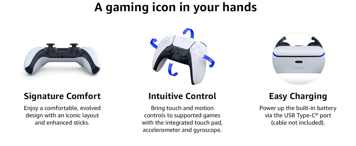 TopFindsPicks's tweet image. 🎮 PlayStation DualSense® Wireless Controller

Experience gaming like never before .
عش تجربة ألعاب لا مثيل لها.

🔎 Shop Smart Today!
🇦🇪
amzn.to/4s8xlto
🗺️🇺🇸🇨🇦🇫🇷🇩🇪🇮🇹🇳🇱🇵🇱🇪🇸🇸🇪🇬🇧
amzn.to/4bFmKjL
🇪🇬
amzn.to/40uEpV7

#wirelesscontroller
#amazondeals