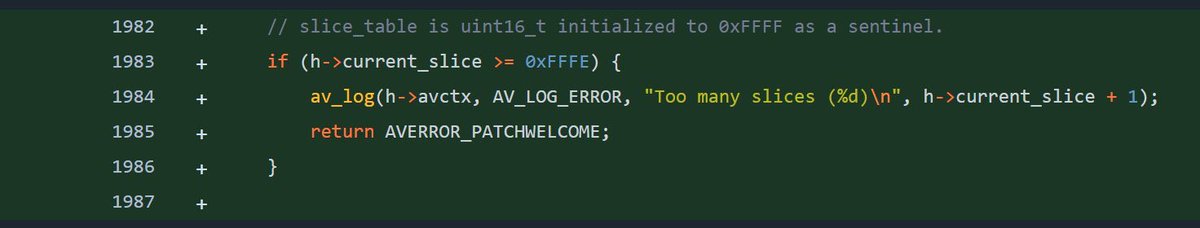 tseluka0's tweet photo. @0xlapiece @FFmpeg @AnthropicAI I might be hating on Claude a little too much here but this is the patch they sent

Nothing bad, but nothing special either. https://t.co/cEOEUuieBB