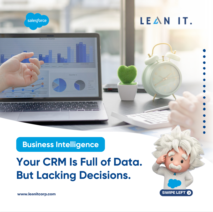 it28172's tweet photo. Your CRM Is Full of Data. But Lacking Decisions.

So why are decisions still slow?

We worked with an enterprise that simplified their CRM reporting and aligned it with decision workflows.

• Faster sales decisions
• Improved forecasting accuracy

#Salesforce #DataStrategy https://t.co/Z1hJgYxRi7