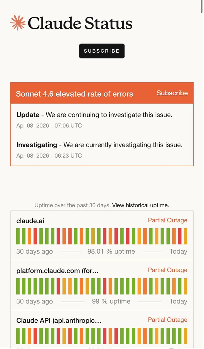 Claude isn’t working properly at all since last month. Every time I’m ...