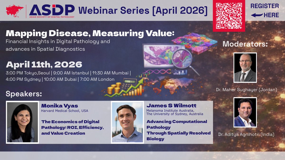 asdp_ai's tweet image. 🚨 The ASDP Webinar Series, April 2026 edition is happening this Saturday!

✅ Register now: zoom.us/webinar/regist…

#ASDPWebinarSeries #ASDP
