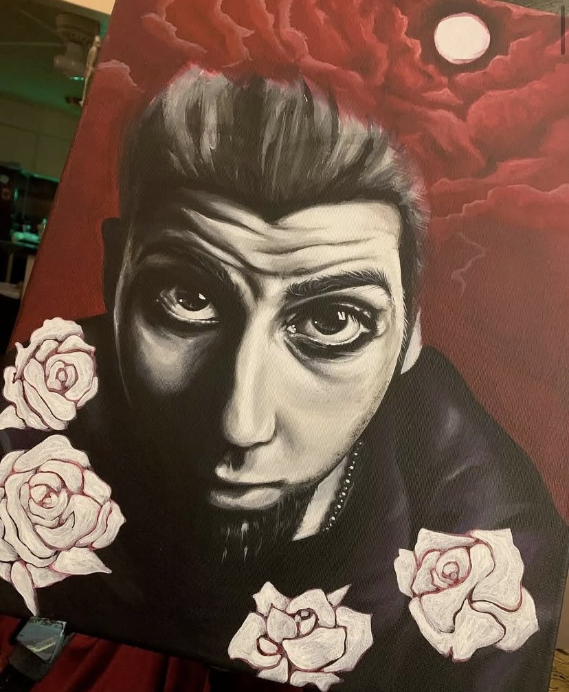 FluffyLux's tweet image. #chinomoreno #painting #workinprogress
