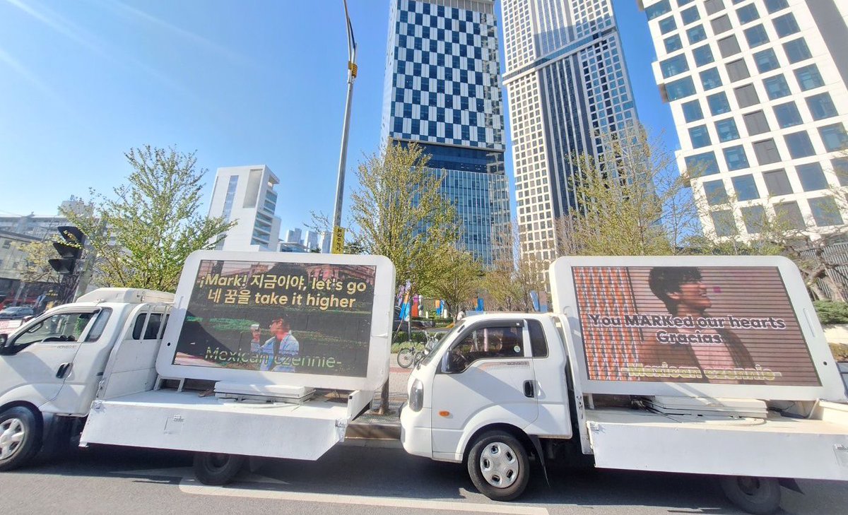 ditengah huru hara kpop, yg biasanya kirim truck buat protes agensi atau idol, tapi kali ini truck buat farewell dan apresiasi kerja keras mark lee selama ini… 

ini hasil dari mark lee yang selama jd idol selalu jadi yang terbaik dan orang baik disekitar dia 🥹🤍