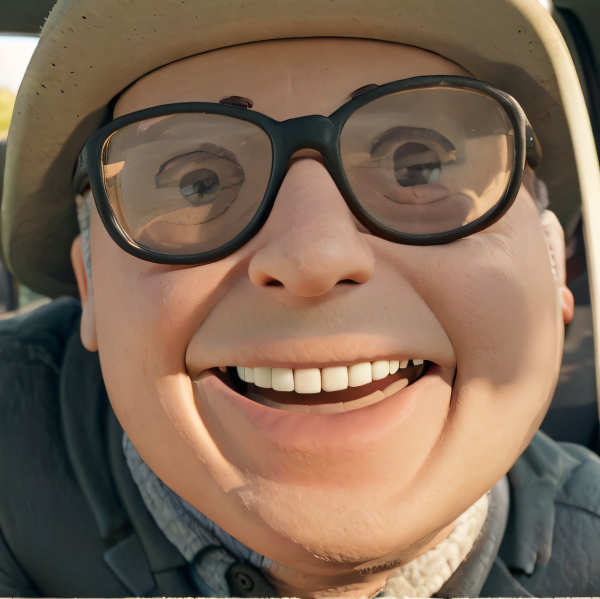 chaotica77's tweet image. I just used a photo app and it has a finishing "Ai" filter u can choose different ones. 🤣  it did this..