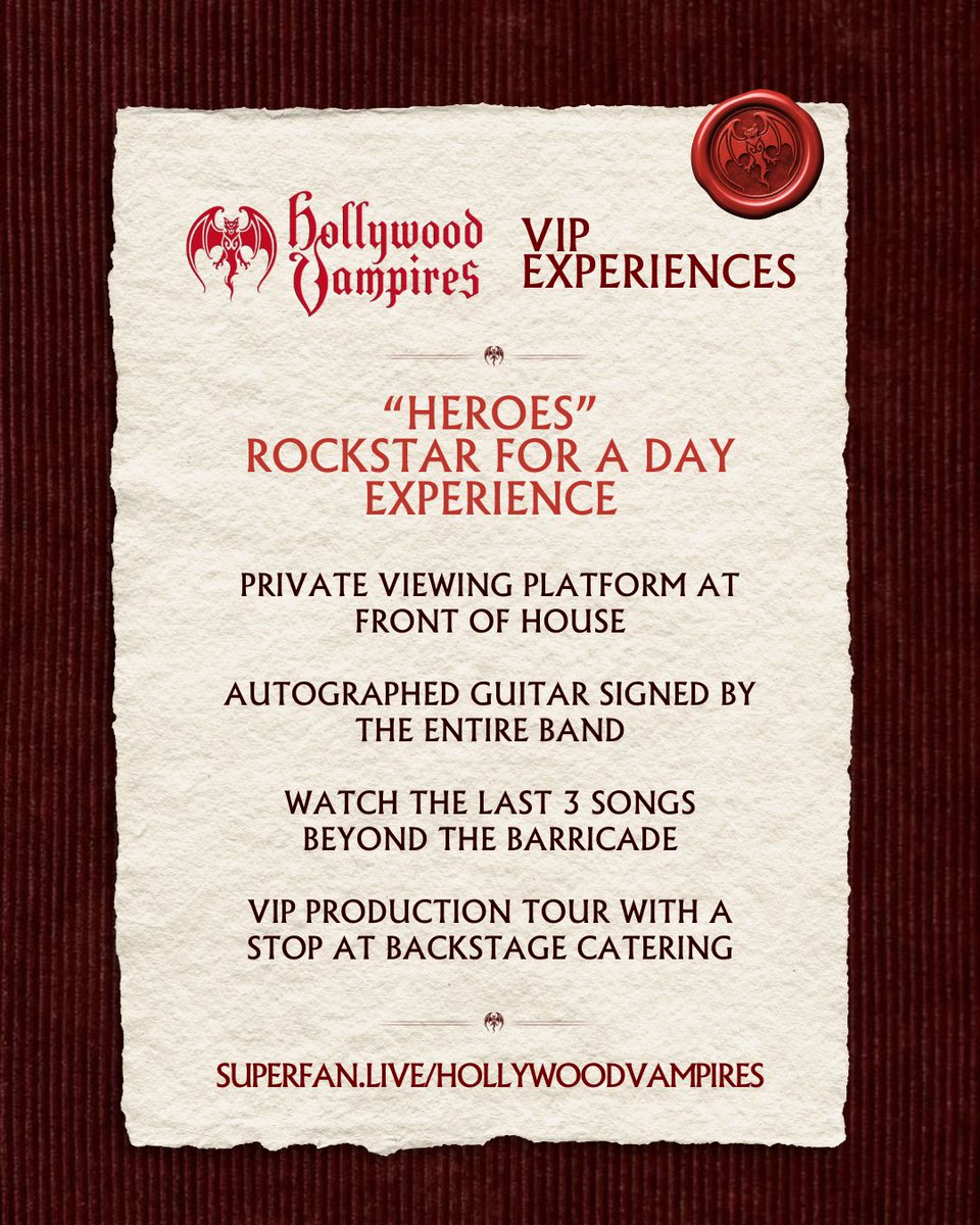 Hollywood Vampires tweet media