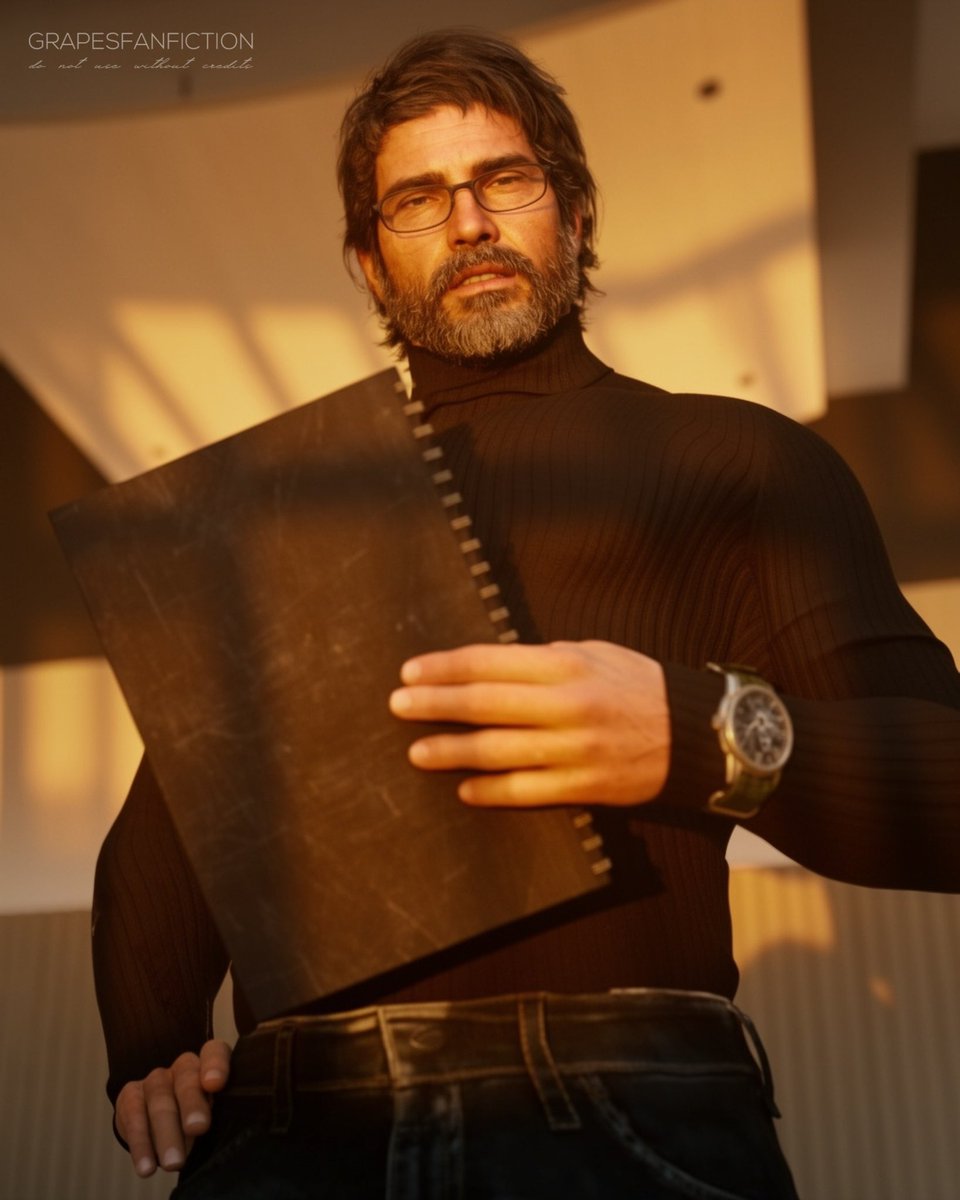 sasha_grape_'s tweet image. No homework again? So… What should I do with you, rebel?

#joelmiller #thelastofus #tlou #joel #3d #render #renderart #fanart #universityau 

Him in glasses is just…🫦